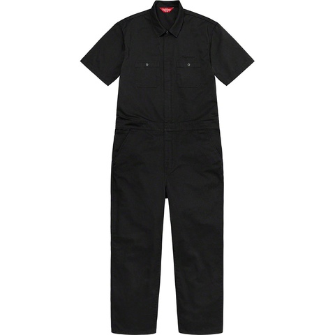 Supreme S/S Coverall - Black