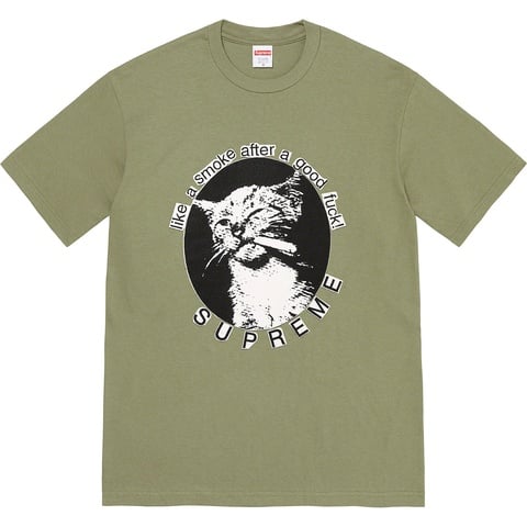 Supreme Smoke Tee - Light Olive