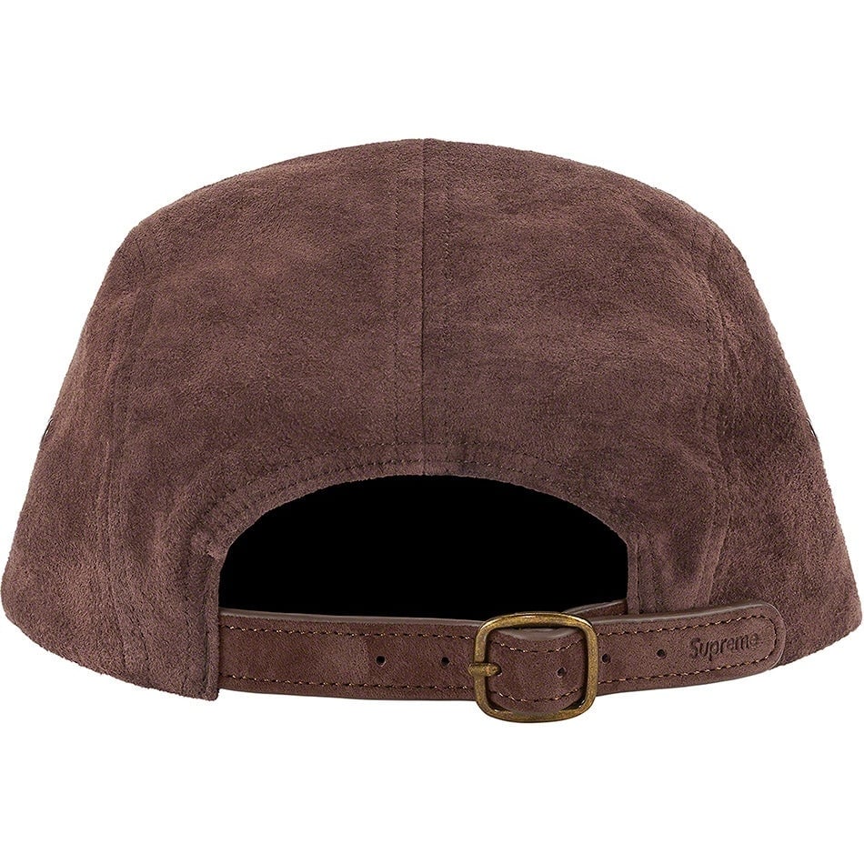 Supreme Suede Camp Cap (SS23) - Brown - $68