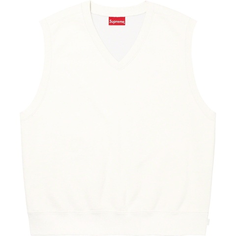 Supreme Sweatshirt Vest - Stone