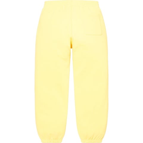 Supreme Small Box Sweatpant - Light Yellow