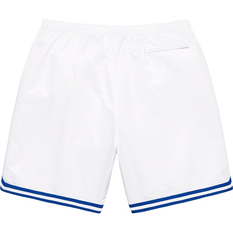Supreme Supreme®/Mitchell & Ness® Satin Basketball Short - White
