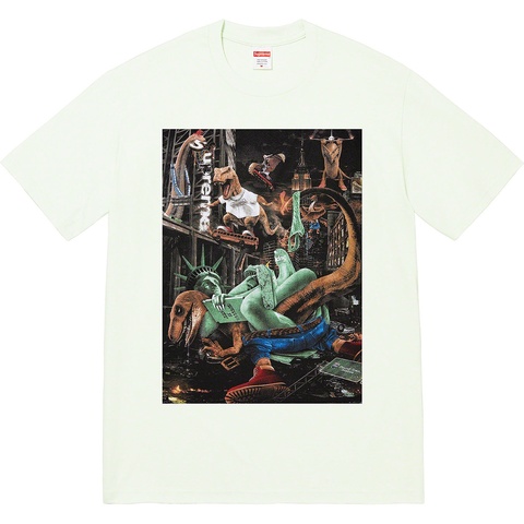 Supreme T-Rex Tee - Pale Green