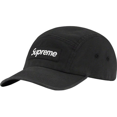 Washed Chino Twill Camp Cap - spring/summer 2023 - Supreme