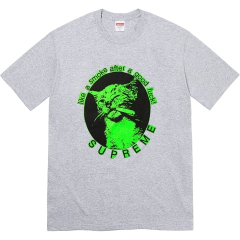 Supreme Smoke Tee - Heather Grey