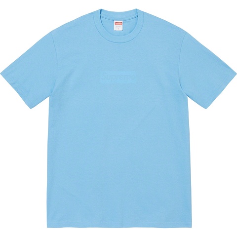 Supreme Tonal Box Logo Tee - Bright Blue