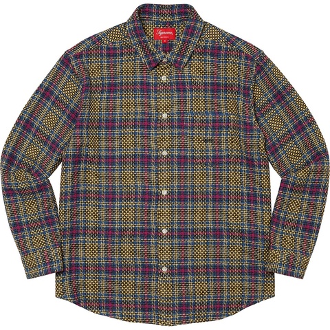 Basket Weave Plaid Shirt - spring/summer 2023 - Supreme