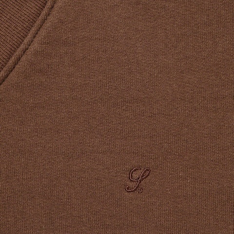 Supreme Sweatshirt Vest - Brown
