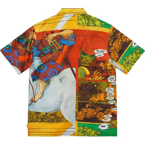 Supreme Ronin Silk S/S Shirt - Gold