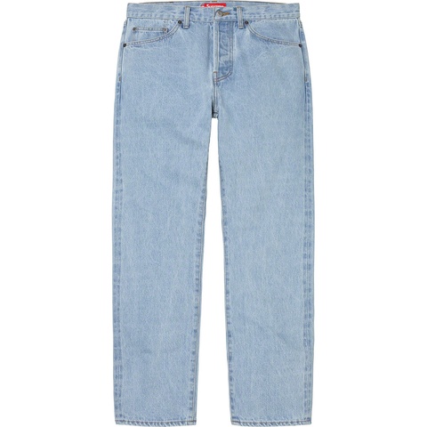 Supreme Stone Washed Slim Jean - Stone Washed Indigo