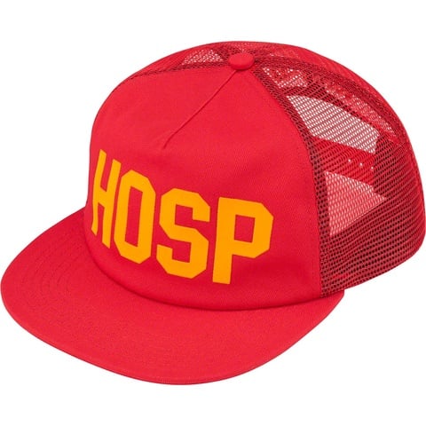 Supreme HOSP Mesh Back 5-Panel - Red