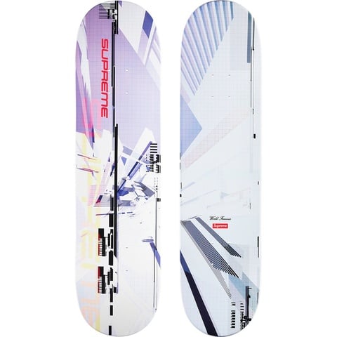 Supreme Forms Skateboard - White - 8" x 32"