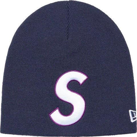 New Era® S Logo Beanie - spring/summer 2023 - Supreme