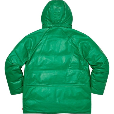 Supreme GORE-TEX Leather 700-Fill Down Parka - Green