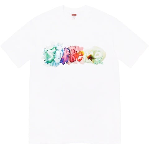Supreme Watercolor Tee - White