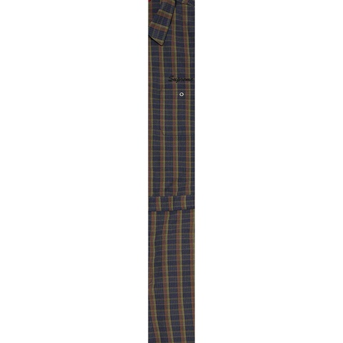 Supreme S/S Coverall - Navy Plaid