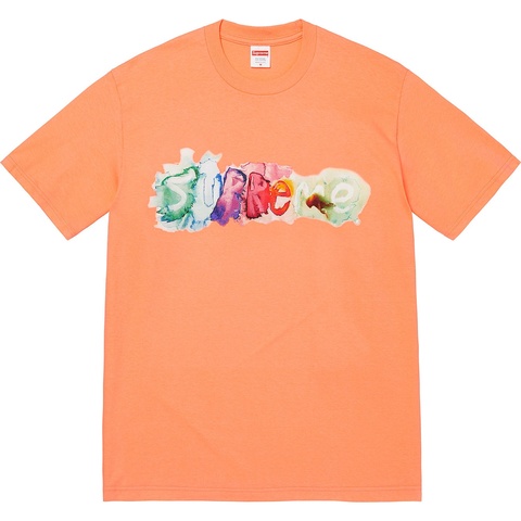 Supreme Watercolor Tee - Peach