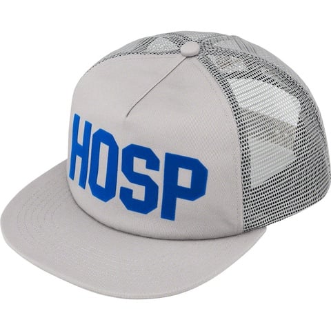 Supreme HOSP Mesh Back 5-Panel - Grey