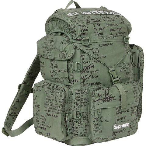 Supreme Field Backpack - Olive Gonz