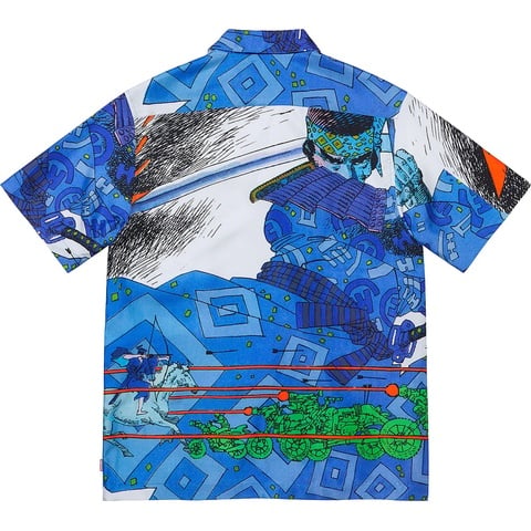Supreme Ronin Silk S/S Shirt - Blue