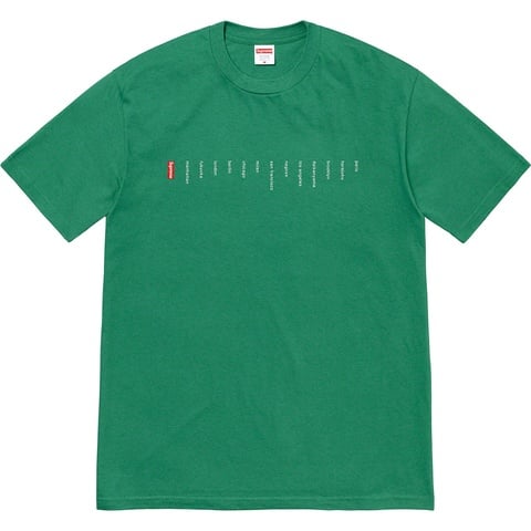 Supreme Location Tee - Light Pine