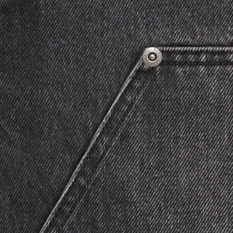Supreme Double Knee Painter Pant - Washed Black
