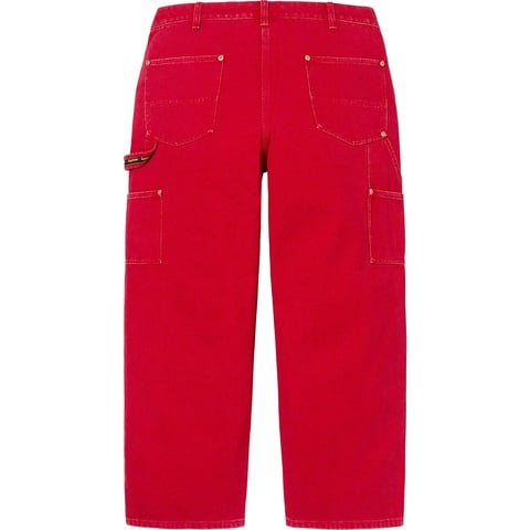 Supreme Double Knee Painter Pant - Red