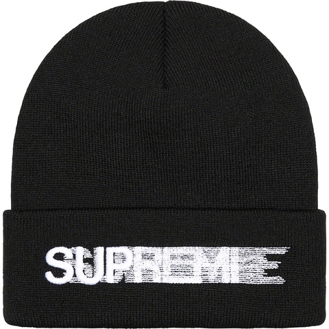 Supreme Motion Logo Beanie - Black
