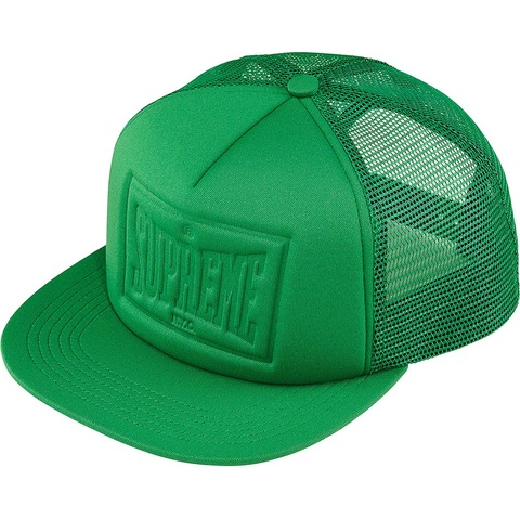 Supreme Stamped Mesh Back 5-Panel - Green