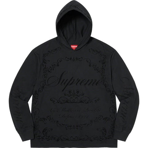 Supreme Celebré Hooded L/S Top - Black