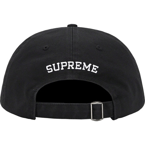 Supreme $ Patch 6-Panel - Black