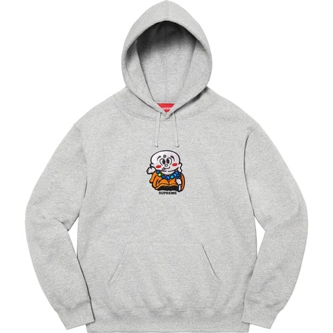 Supreme AOI Buddha Hooded Sweatshirt - Heather Grey