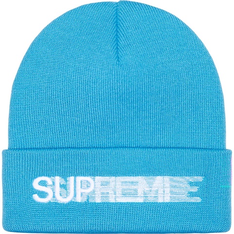 Supreme Motion Logo Beanie - Bright Blue