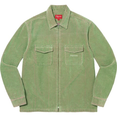 2-Tone Corduroy Zip Up Shirt - spring/summer 2023 - Supreme