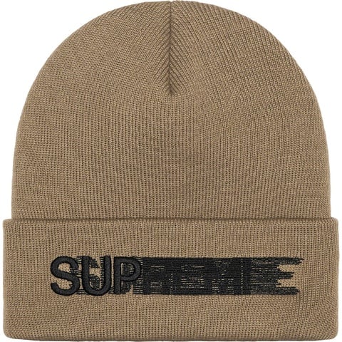 Supreme Motion Logo Beanie Taupe シュプリーム Motion Logo Beanie - spring/summer 2023 - Supreme