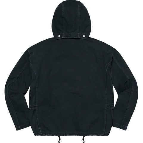 Supreme Canvas Clip Jacket - Black