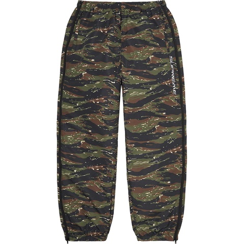 Supreme Full Zip Baggy Warm Up Pant - Tiger Camo