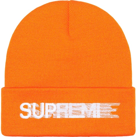 Supreme Motion Logo Beanie - Orange