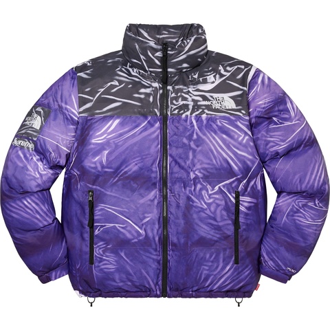 Supreme Supreme®/The North Face® Trompe L’oeil Printed Nuptse Jacket - Purple