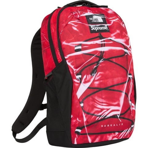 Supreme Supreme®/The North Face® Trompe L’oeil Printed Borealis Backpack - Red