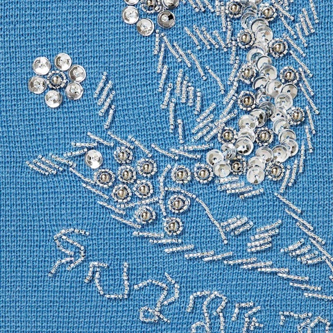 Beaded Appliqué Cardigan - spring/summer 2023 - Supreme