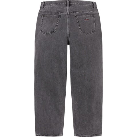 Supreme Baggy Jean - Washed Black
