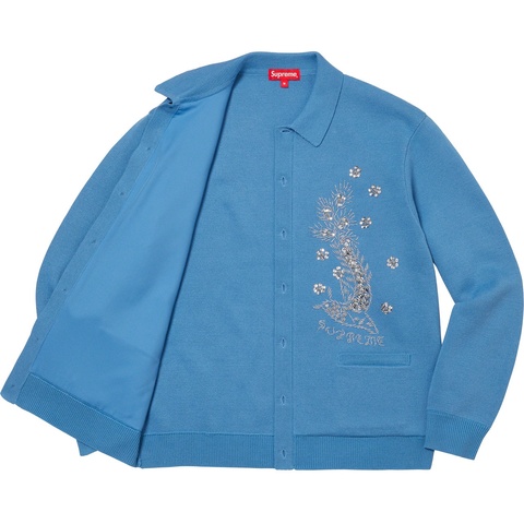 Beaded Appliqué Cardigan - spring/summer 2023 - Supreme