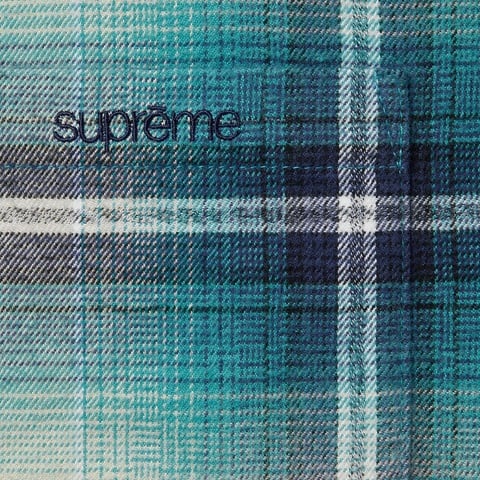 Shadow Plaid Flannel Shirt - spring/summer 2023 - Supreme