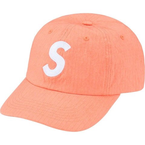Supreme Cordura® Ripstop S Logo 6-Panel - Coral