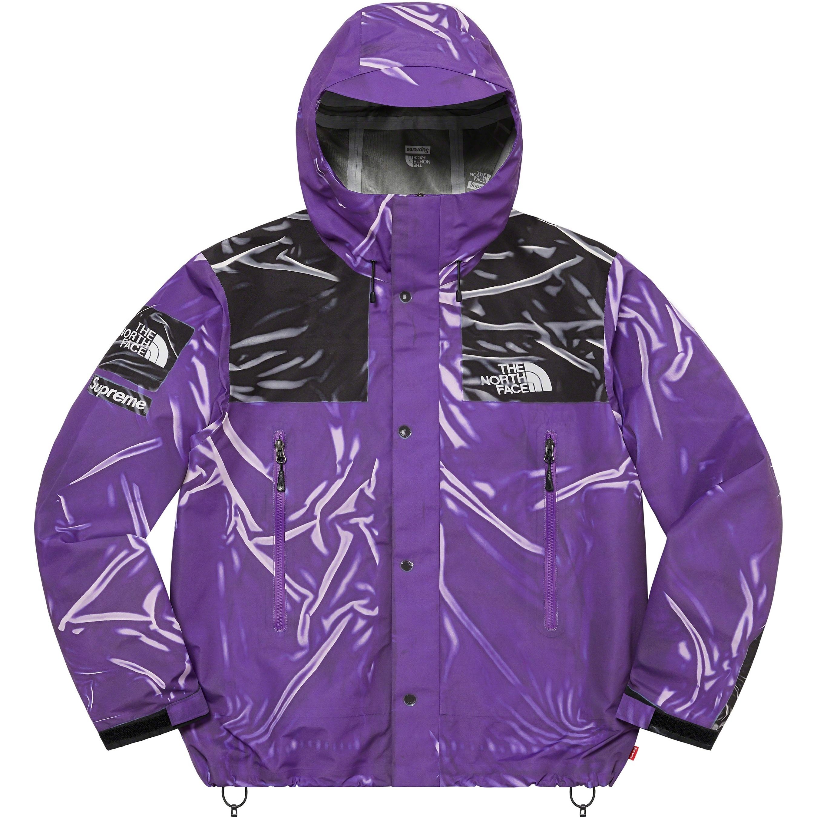 Supreme Supreme The North Face Trompe L’oeil Printed Taped Seam Shell Jacket (SS23) - Purple - $398