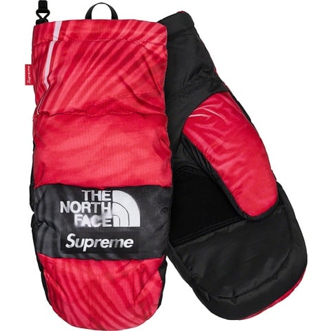 手袋 Supreme North Face Trompe Mountain Mitt Supreme®/The North Face® Trompe L'oeil Printed Montana Mitt - Supreme