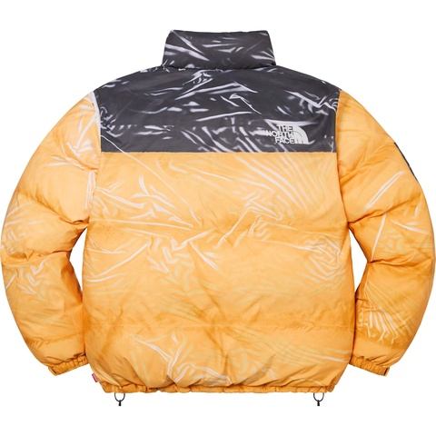 Supreme Supreme®/The North Face® Trompe L’oeil Printed Nuptse Jacket - Yellow