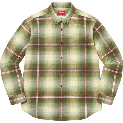 Shadow Plaid Flannel Shirt - spring/summer 2023 - Supreme