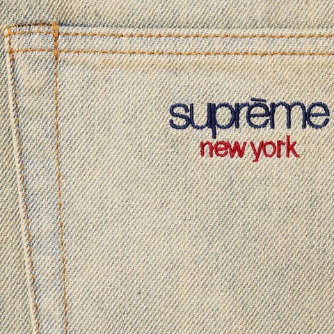 Supreme Baggy Jean - Dirty Indigo